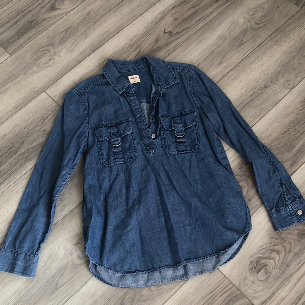 🌱Gap 1969 Classic Denim Long Sleeve - Picture 2 of 6